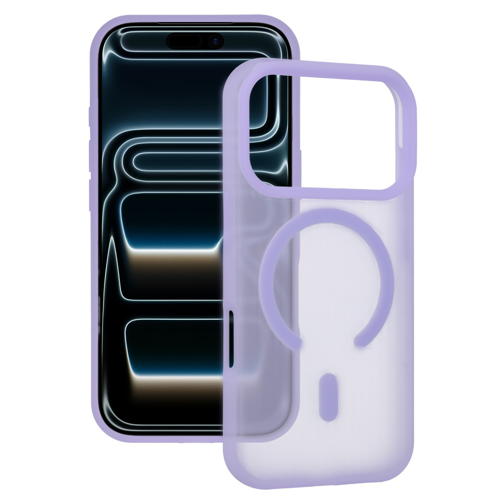 Tel Protect Mist матовый Magsafe чехол для Samsung Galaxy S26 Ultra бледно-фиолетовый
