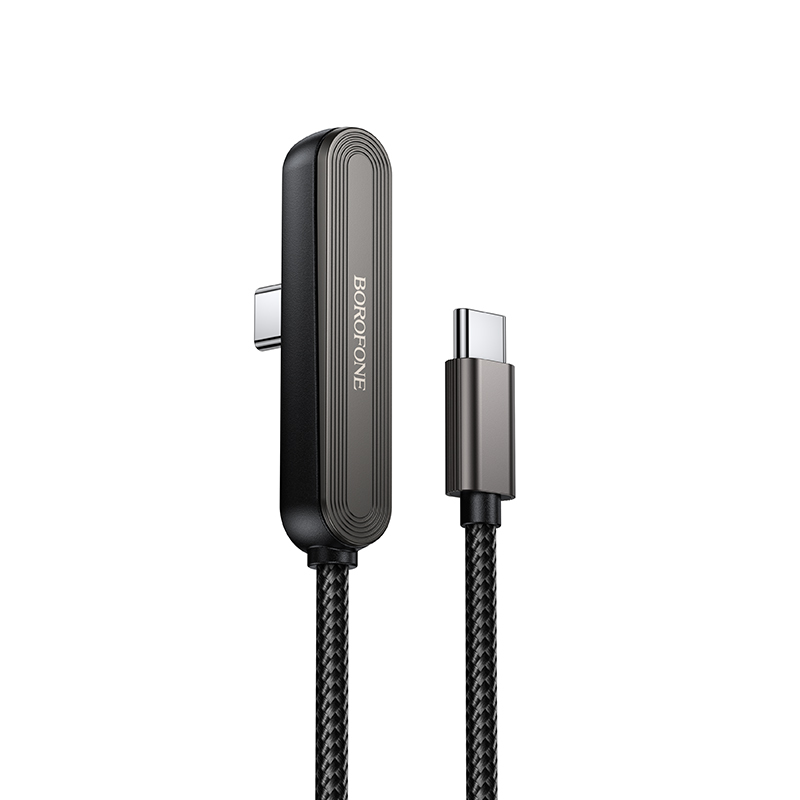 Borofone кабель BX125 Pacifico - Type C на Type C - PD 60W 1 метр черный
