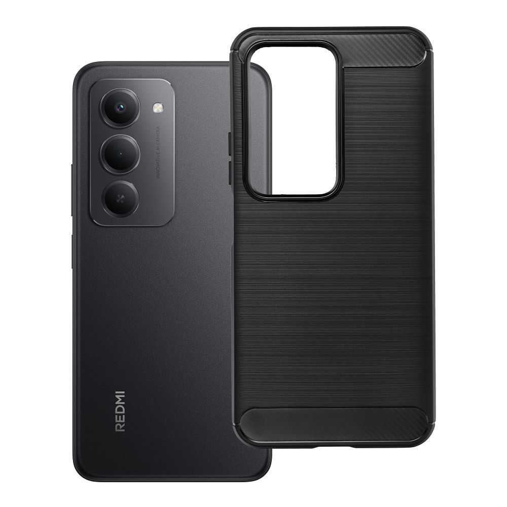 Чехол Carbon 2.0 для Xiaomi Redmi 15 4G / 15 5G — чёрный