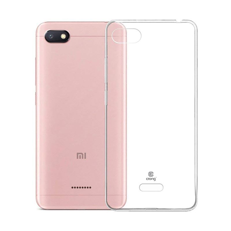 Чехол Crong Crystal Slim для Xiaomi Redmi 6A, прозрачный