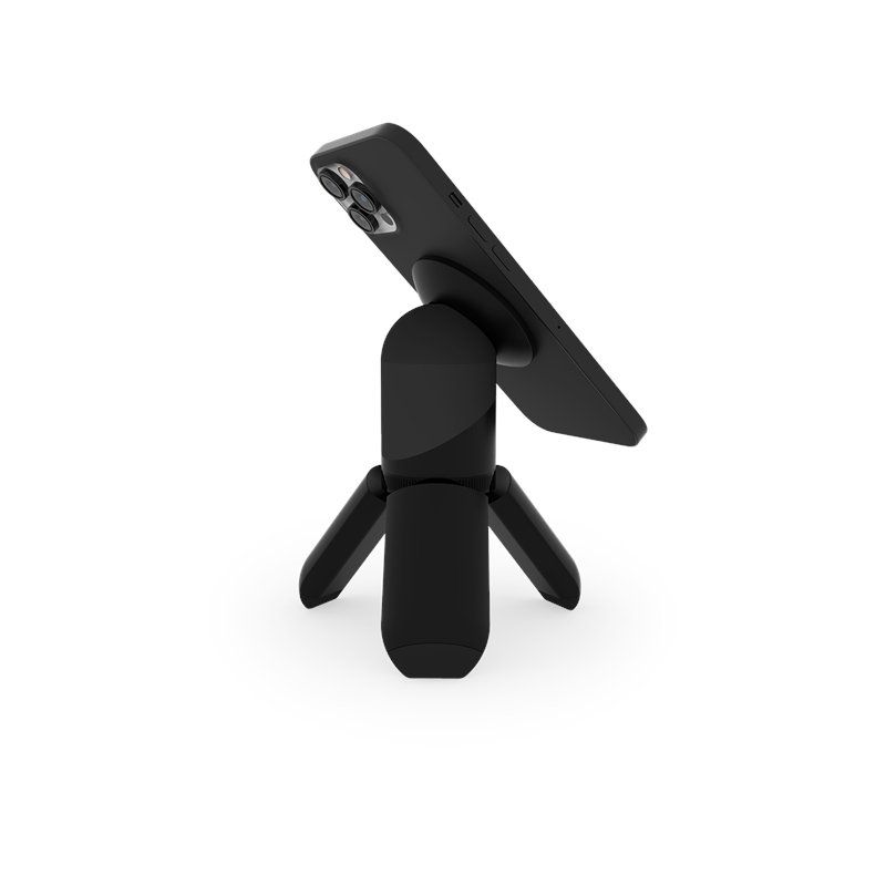 STM MagPod su MagSafe suderinamas trikojis, skirtas iPhone, juodas