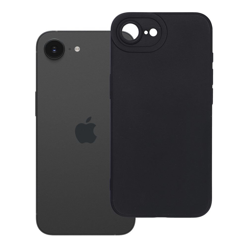 Чехол Matt 2.0 для iPhone 16e (SE 4, 2025) / 17e — чёрный