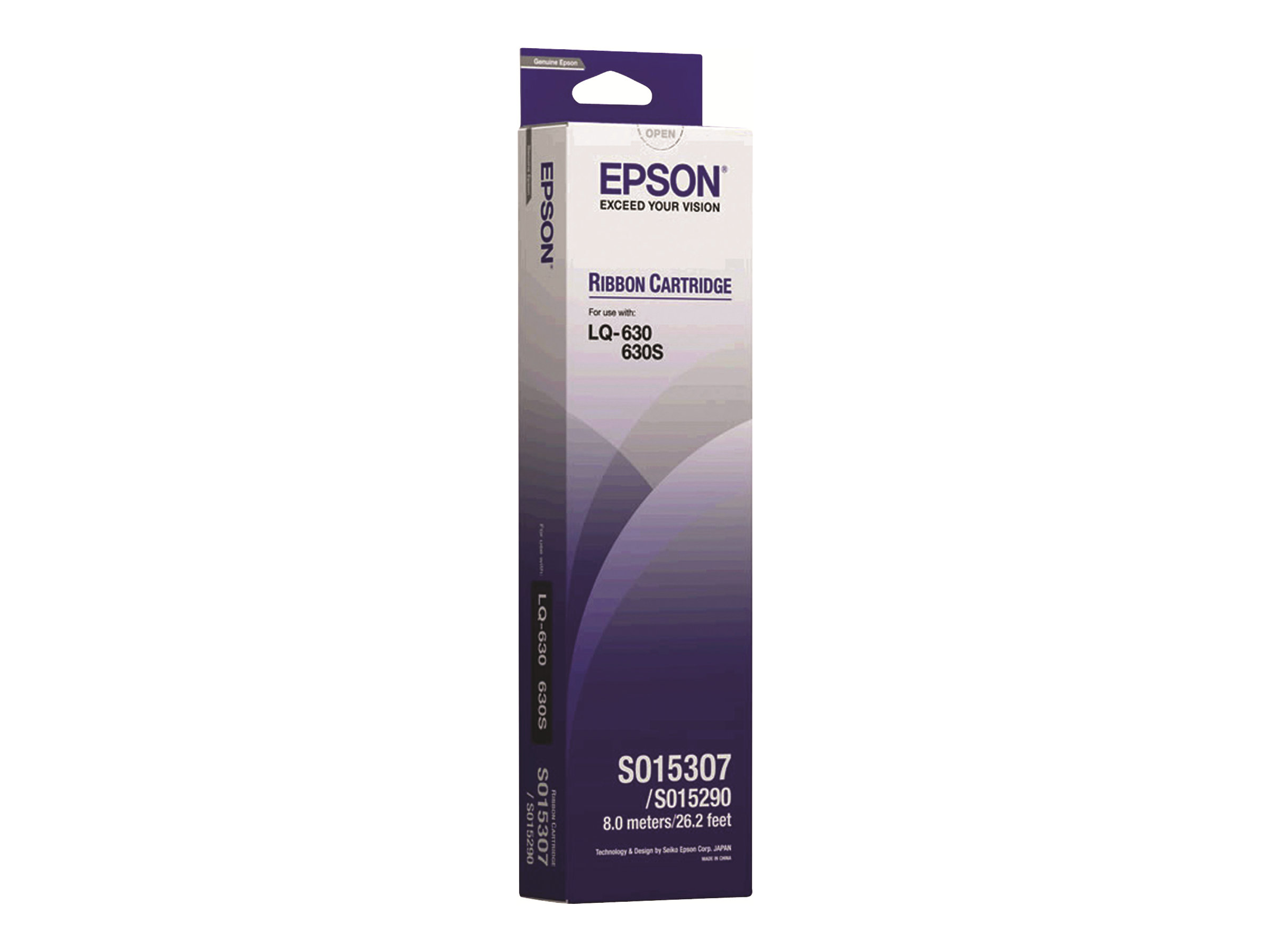 Epson juoda dažjuostės kasetė, skirta LQ-630