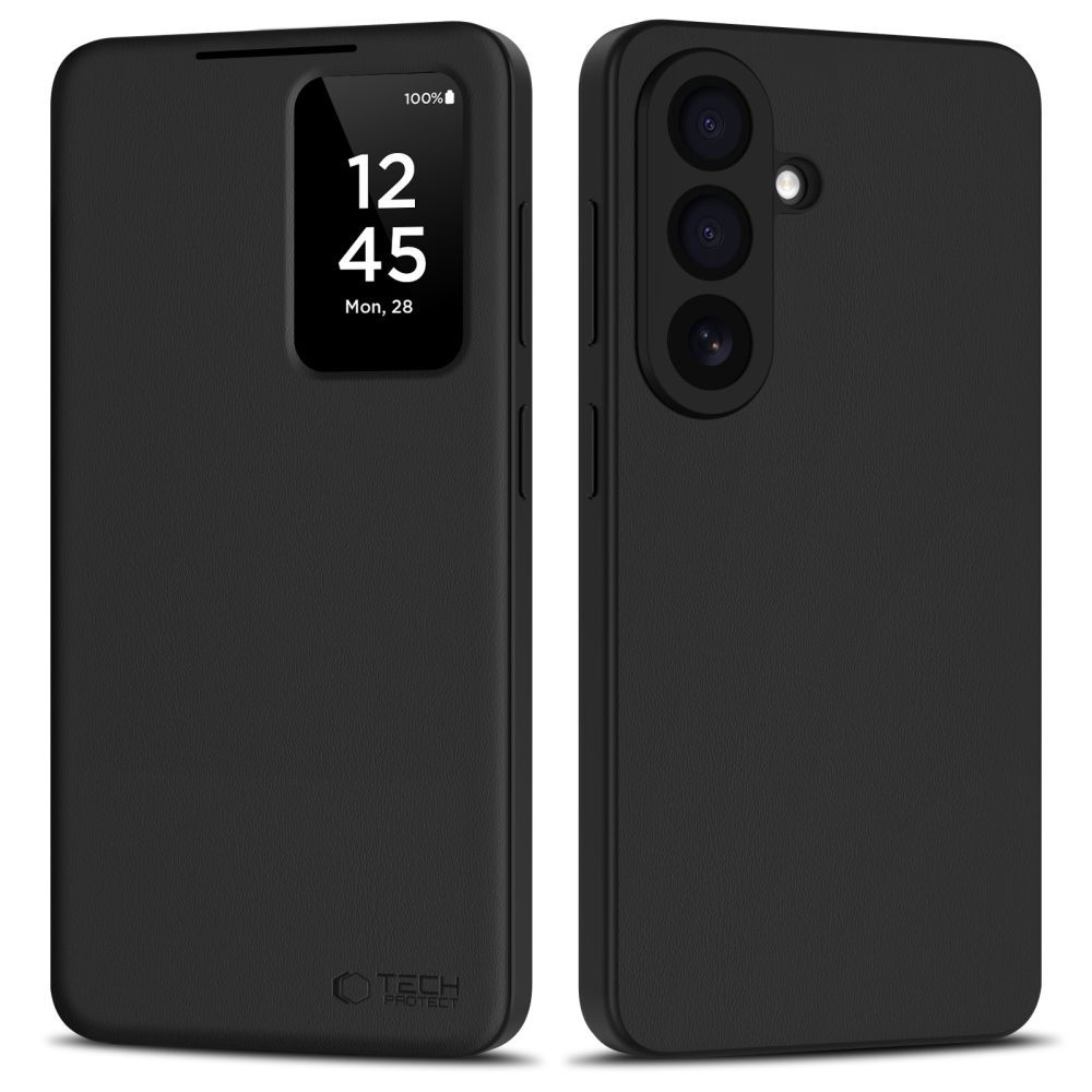 Tech-Protect Smart Wallet Case for Samsung Galaxy A27 5G - Matte Black