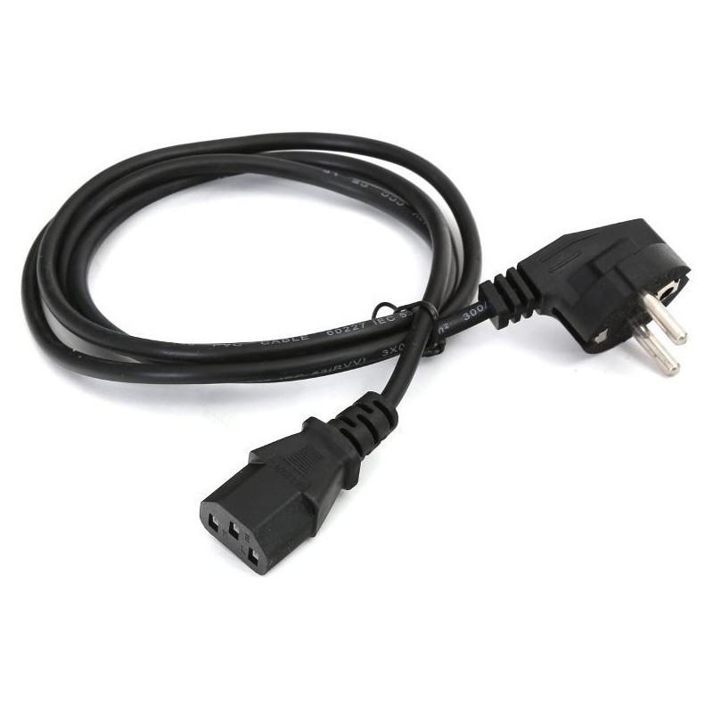 Power Cable IEC C13 – EU 3PIN 1,5M