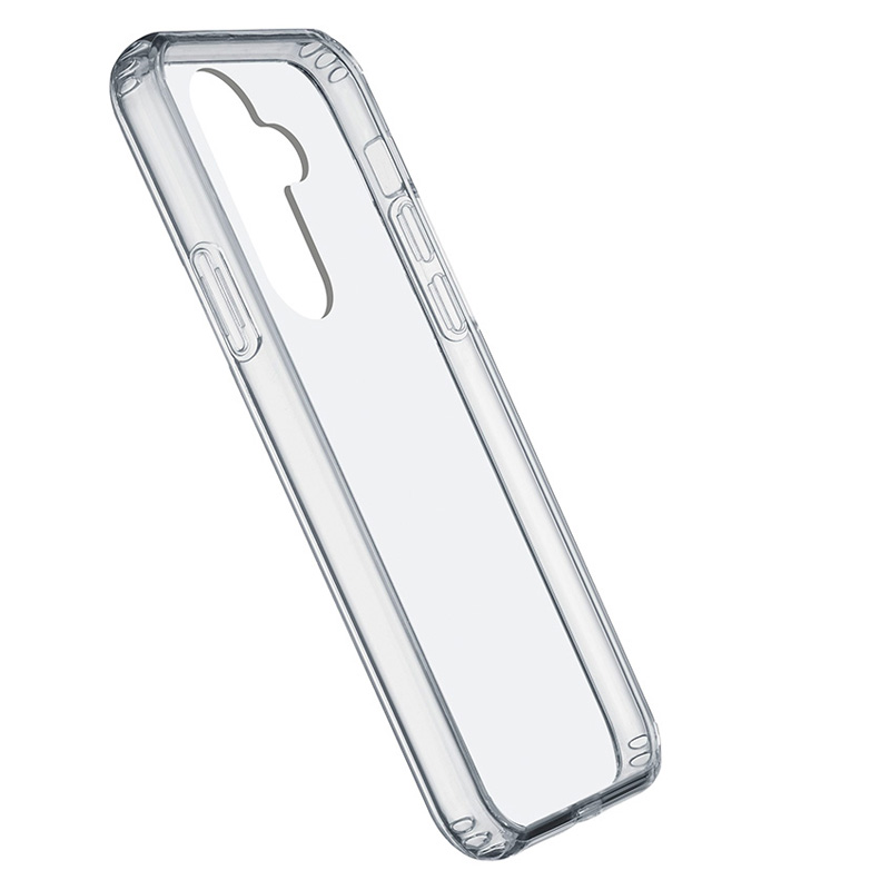 Cellularline Clear Strong dėklas, skirtas Samsung Galaxy A54 5G, su integruota antibakterine formule, skaidrus