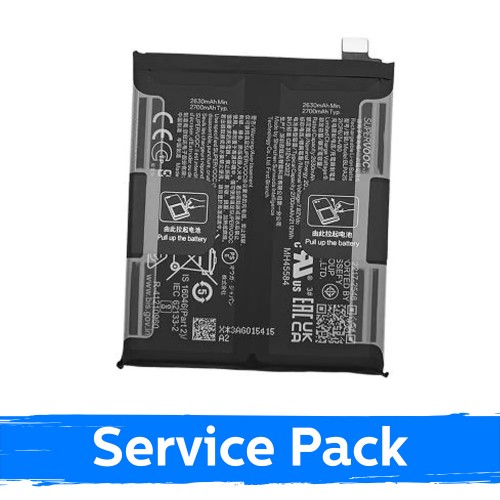 Battery Compatible With OnePlus 12 BLPA25 (Service Pack)