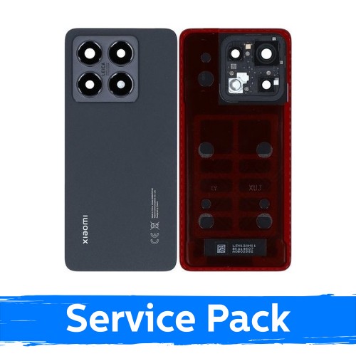 Galinis dangtelis skirtas Xiaomi 14T / Titan Black / (Service Pack)
