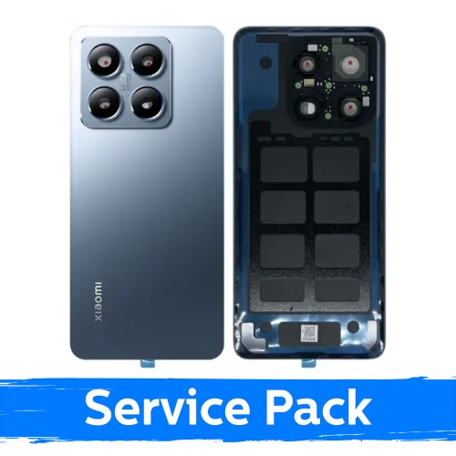 Galinis dangtelis skirtas Xiaomi 14T Pro / Titan Blue / (Service Pack)