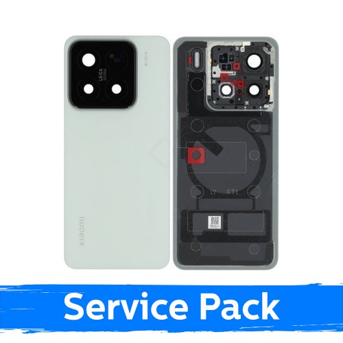 Back Cover Compatible With Xiaomi 15 / Green / (Service Pack)