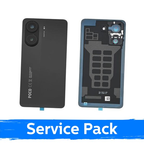 Xiaomi Poco X7 Pro 5G back cover, Black (Service Pack)