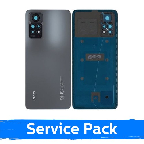 Задняя крышка Xiaomi Redmi Note 11 Pro, графитово-серая (Graphite Gray; сервисная упаковка)