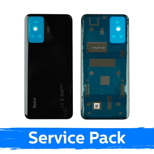 Galinis dangtelis skirtas Xiaomi Redmi Note 12S (4G) / Onyx Black / (Service Pack)