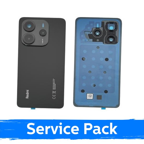 Galinis dangtelis skirtas Xiaomi Redmi Note 14 4G / Midnight Black / (Service Pack)