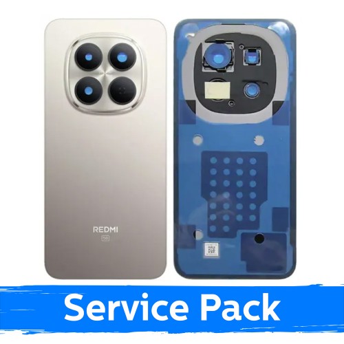 Back Cover Compatible With Xiaomi Redmi Note 15 Pro 5G / Titanium / (Service Pack)