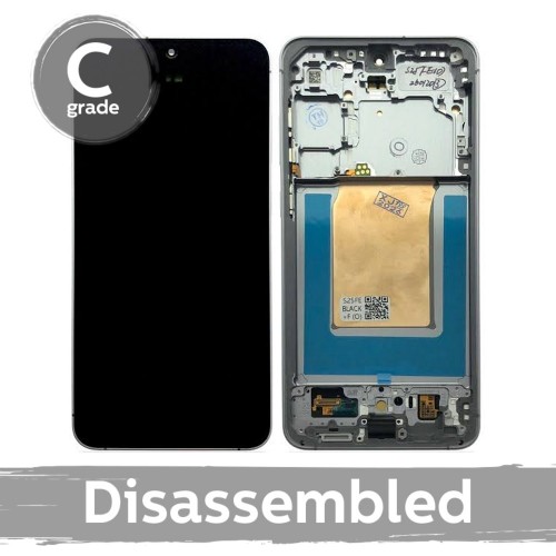 LCD-дисплей Samsung S731 S25 FE с рамкой / угольно-чёрный / (8/10, демонтированный)