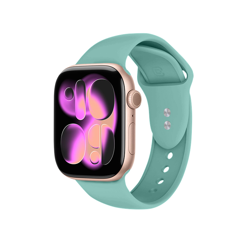 Crong Liquid strap for Apple Watch 38 / 40 / 41 / 42 mm, turquoise