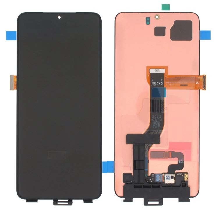 Ekranas Samsung G985F/G986F S20 Plus su lietimui jautriu stikliuku (NO FRAME) originalus (service pack)