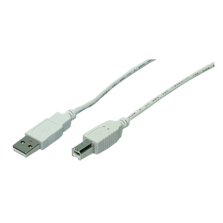 LogiLink CU0007 – USB 2.0 USB-A–USB-B laidas