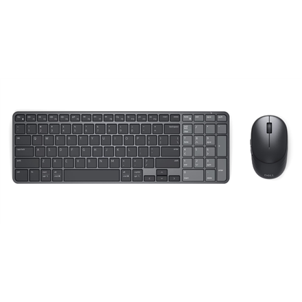 Dell Pro 7 KM746 – rechargeable compact wireless keyboard-and-mouse set, Russian QWERTY layout