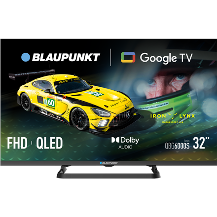 Blaupunkt QLED TV 32QBG6000S 32 Smart TV Google TV Black