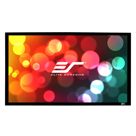 Elite Screens SableFrame Series ER100WH1 Diagonal 100 " 16:9 Viewable screen width (W) 221 cm Black