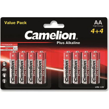 Camelion AA / LR6 Plus – alkaline batteries, 8 pcs.