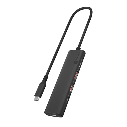 Raidsonic 4-Port USB 3.2 Gen 2 Hub with Power Delivery IB-HUB1437-CPD