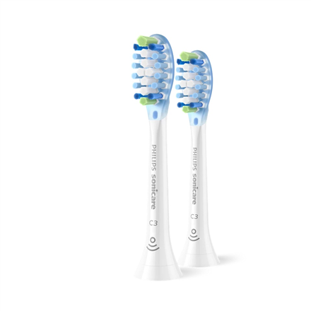 Philips Sonicare Premium Plaque Defence HX9042/87 – pakaitinės dantų šepetėlio galvutės suaugusiesiems, 2 vnt., baltos
