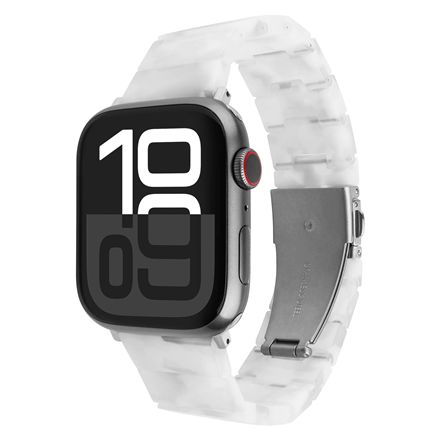Fixed Resin Strap for Apple Watch 38/40/41mm Cloud White Epoxy resin