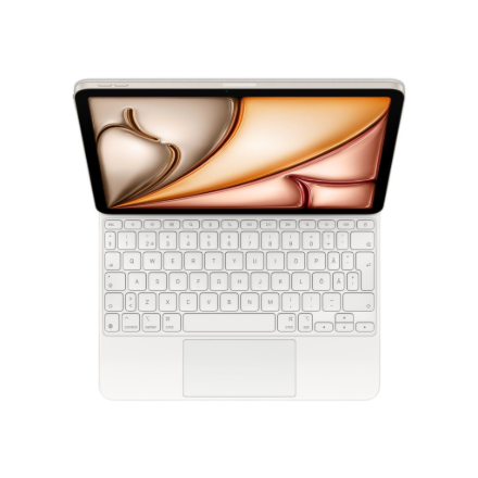 Apple Magic Keyboard MDFV4S/A – keyboard case for iPad Air 11-inch (M3), Swedish layout, white