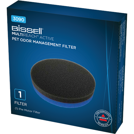 Bissell 3090 – MultiReach Active filtras gyvūnų kvapams, juodas