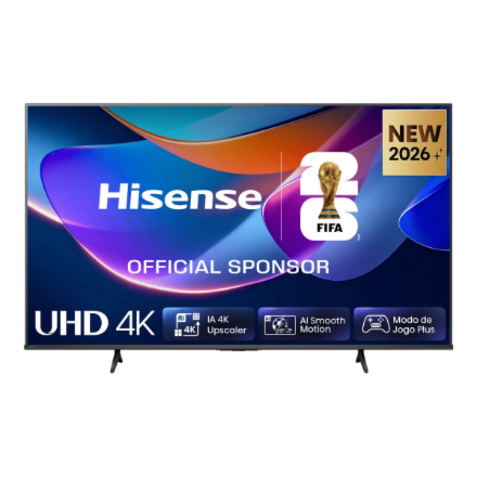 Hisense TV 50A6S 50 Smart TV VIDAA Smart OS UHD Black