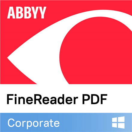ABBYY FineReader PDF Corporate – vardinė bendroji licencija, 5–25 naudotojų, 3 metams