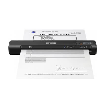 Epson belaidis mobilus skeneris WorkForce ES-60W, spalvotas, dokumentų