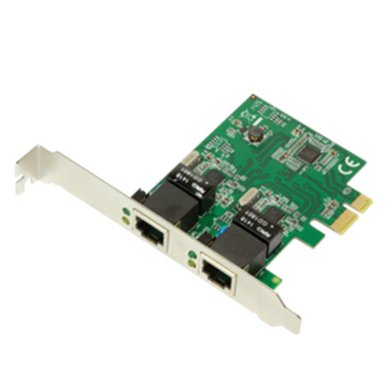 Logilink 2 x Gigabit Lan (RJ 45) PCIe (Logilink PC0075, 2-port Gigabit PCI Express network card)