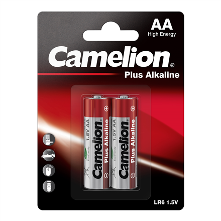 Camelion AA / LR6 Plus – šarminės baterijos, 2 vnt.