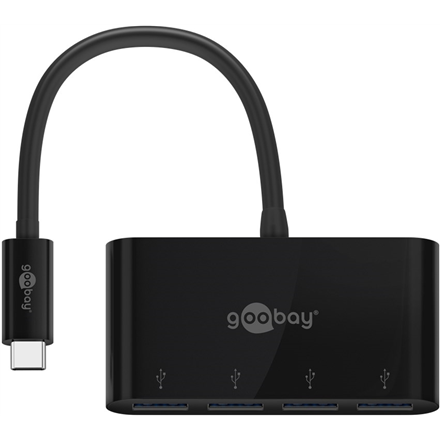 Goobay 4-Port USB-C Multiport Adapter 61073 Type-C USB-A