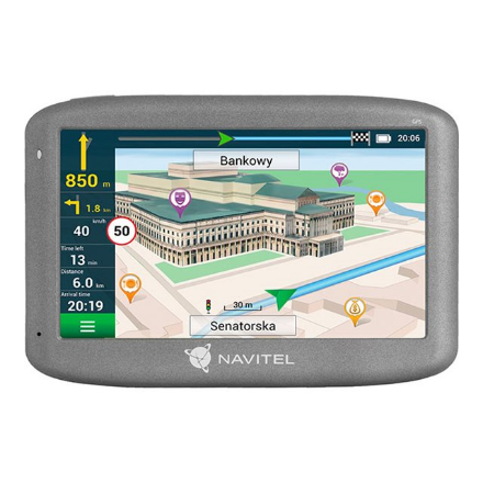 Navitel E505 Magnetic GPS (satellite) 480 x 272 pixels Maps included