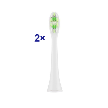 ETA WhiteClean ETA070790400 – сменные насадки для зубной щётки, для взрослых, 2 pcs, белые