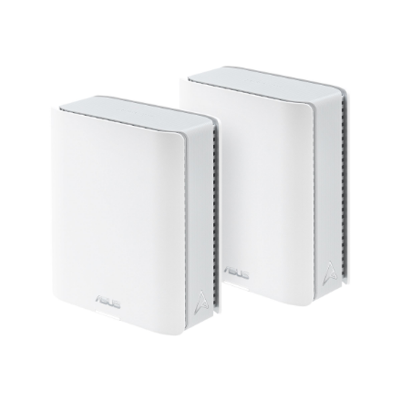 Asus Dual-band WiFi 7 AiMesh Extendable Router ZenWiFi BD4 (2pk) 802.11be 3600 Mbit/s Ethernet LAN (RJ-45) ports 2 Mesh Support Yes MU-MiMO Yes Antenna type Internal