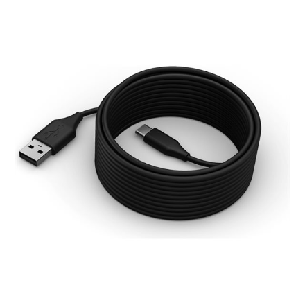 Lenovo ThinkSmart 40CLSCCB01 – 5 m USB-C–USB-A laidas, juodas