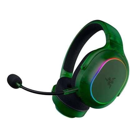 Razer Barracuda X Chroma RZ04-05220300-R3M1 – belaidės kelioms platformoms skirtos ausis apgaubiančios žaidimų ausinės su „Chroma RGB“, juodos