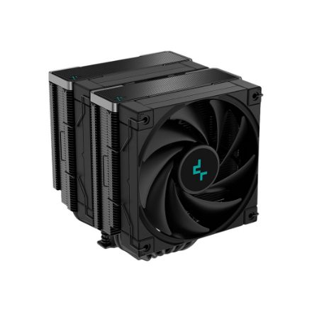 DeepCool AK620 ZERO DARK ZORIA – procesoriaus orinis aušintuvas, skirtas Intel/AMD, juodos spalvos