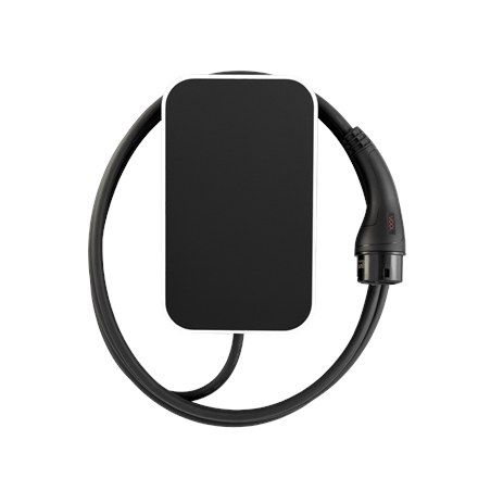 VOOL V22TMABGP – зарядная станция для электромобиля 22 кВт, 4G, Wi-Fi 802.11 b/g/n, Ethernet 10/100, кабель 6,5 м, матовый чёрный