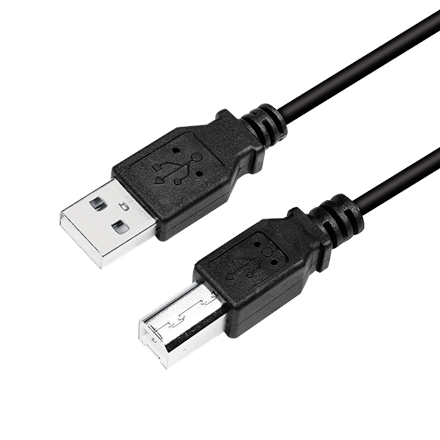 LogiLink CU0007B – USB 2.0 USB-A–USB-B laidas