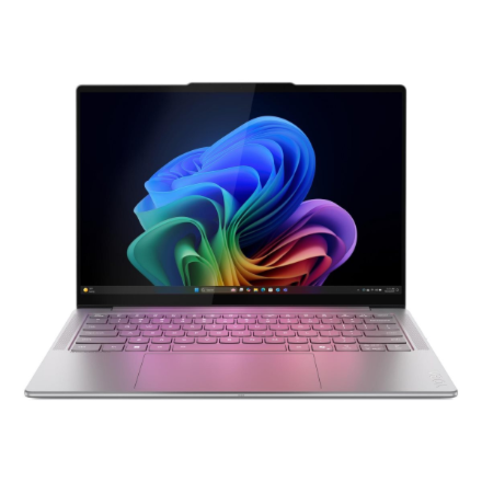 Lenovo Yoga Slim 7 14ILL10 83JX00FSNT – 14 colių OLED WUXGA nešiojamasis kompiuteris, Intel Core Ultra 5 226V, 16 GB LPDDR5X, 512 GB SSD, Intel Arc Graphics 130V, Windows 11 Home, Wi-Fi 802.11be, pilkas