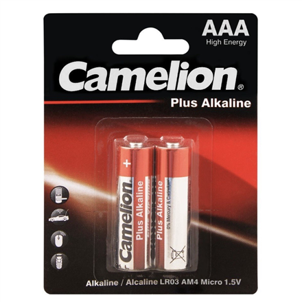 Camelion AAA / LR03 Plus – šarminės baterijos, 2 vnt.