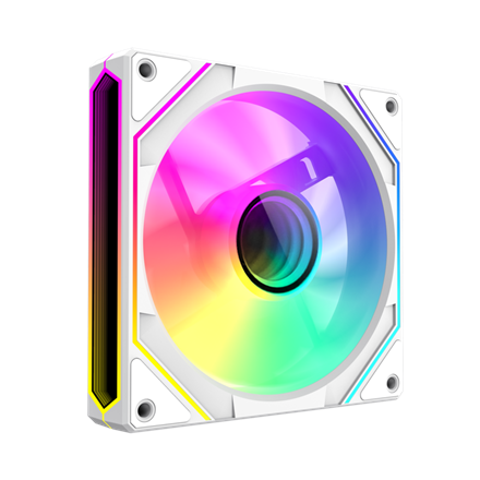 GameMax FN12A-S8I-W – kompiuterio korpuso ventiliatorius, baltas