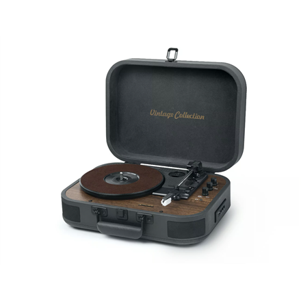 Muse Turntable Stereo System with Bluetooth Out MT-207 DGB 2x5 W Bluetooth Black/Brown